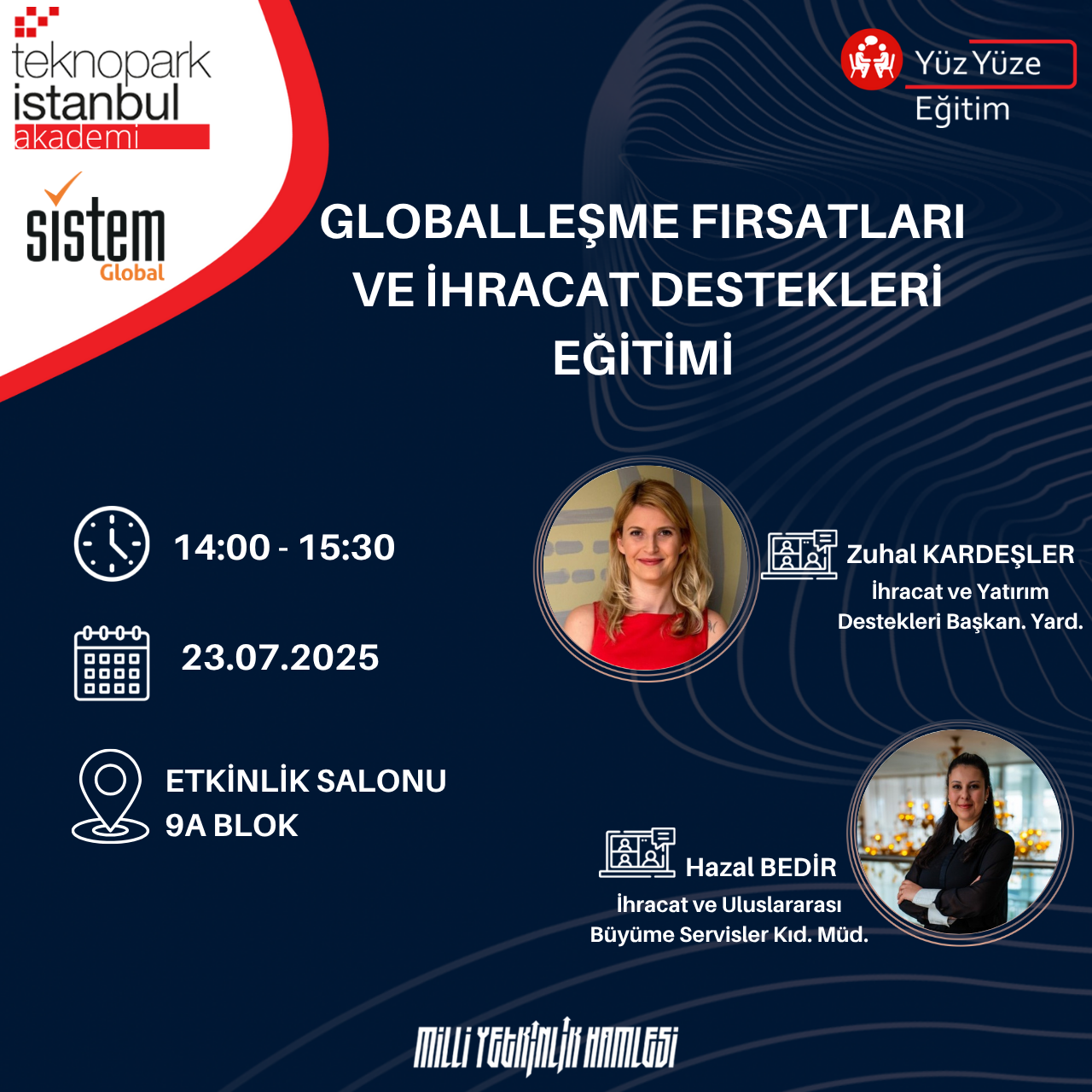 GLOBALLEŞME FIRSATLARI VE İHRACAT DESTEKLERİ EĞİTİMİ